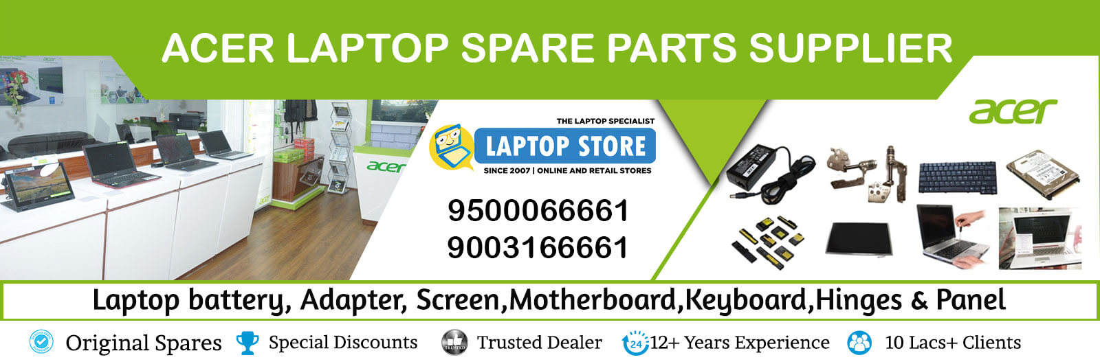 Spare Parts Banner